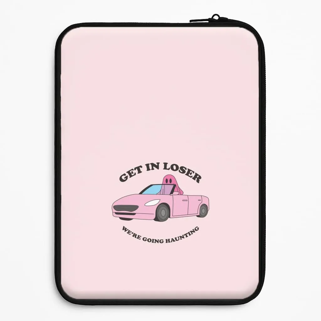 We're Going Haunting  Laptop Sleeve Soft Grip Finish