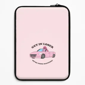 We're Going Haunting  Laptop Sleeve Soft Grip Finish