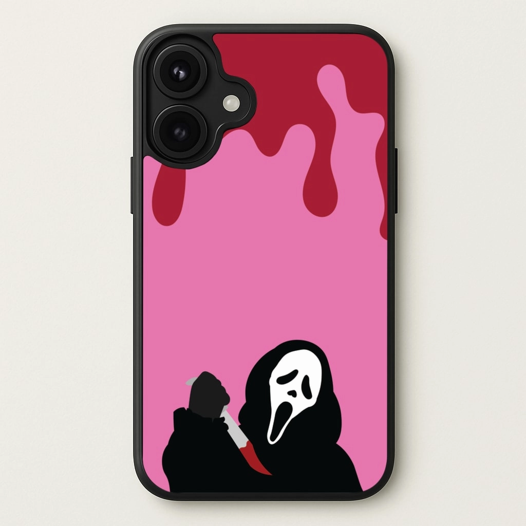 Shock shield Luxury Surface Bloody Knife Phone Case