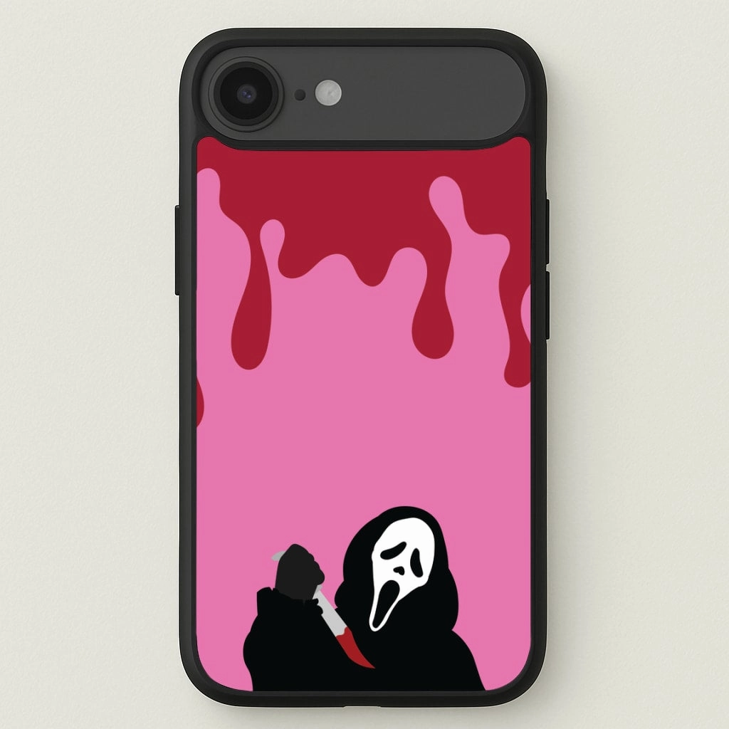 Bloody Knife Phone Case Polished Surface Magnetic Mount