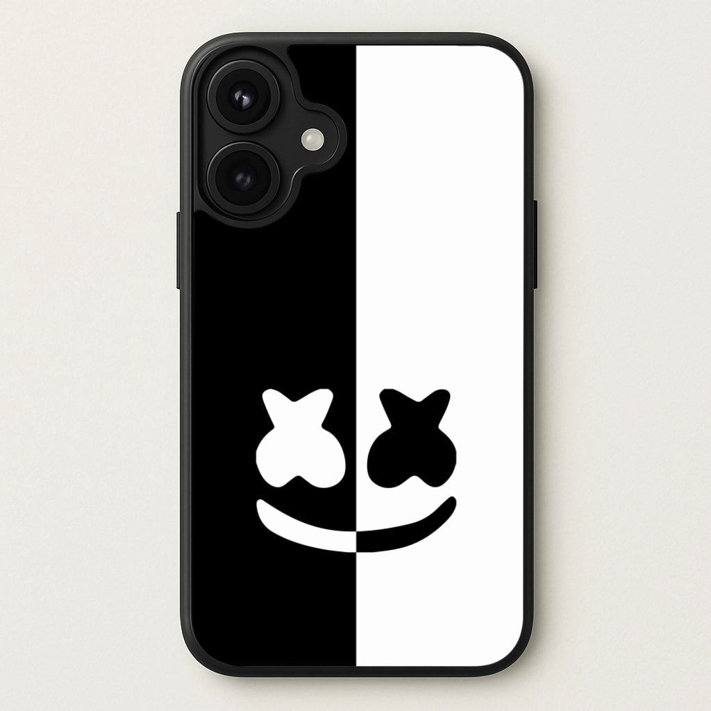 Dual Sides Helmet DJ Phone Case Hybrid Texture Layer Textured Grip