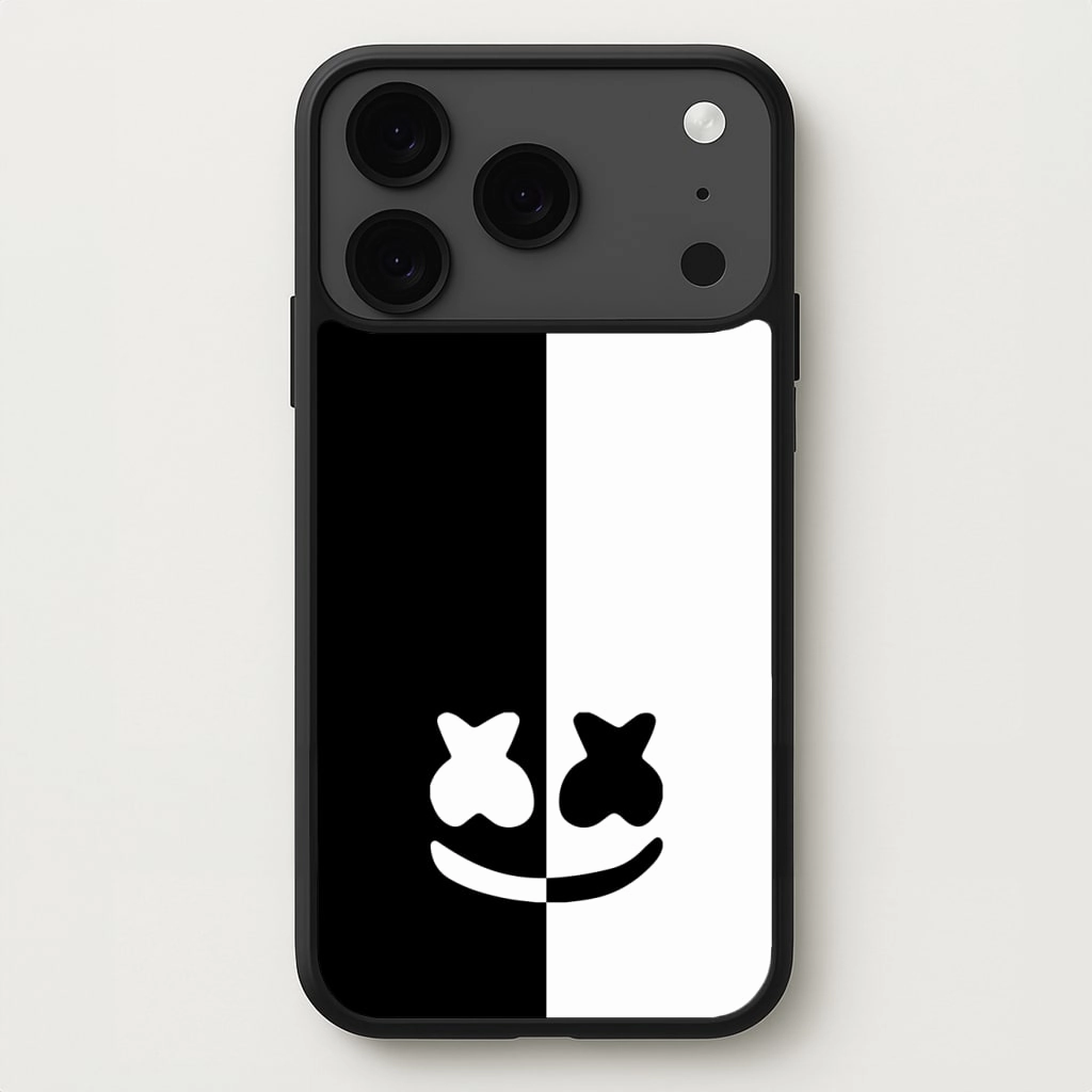 Simple Style Dual Sides Helmet DJ Phone Case