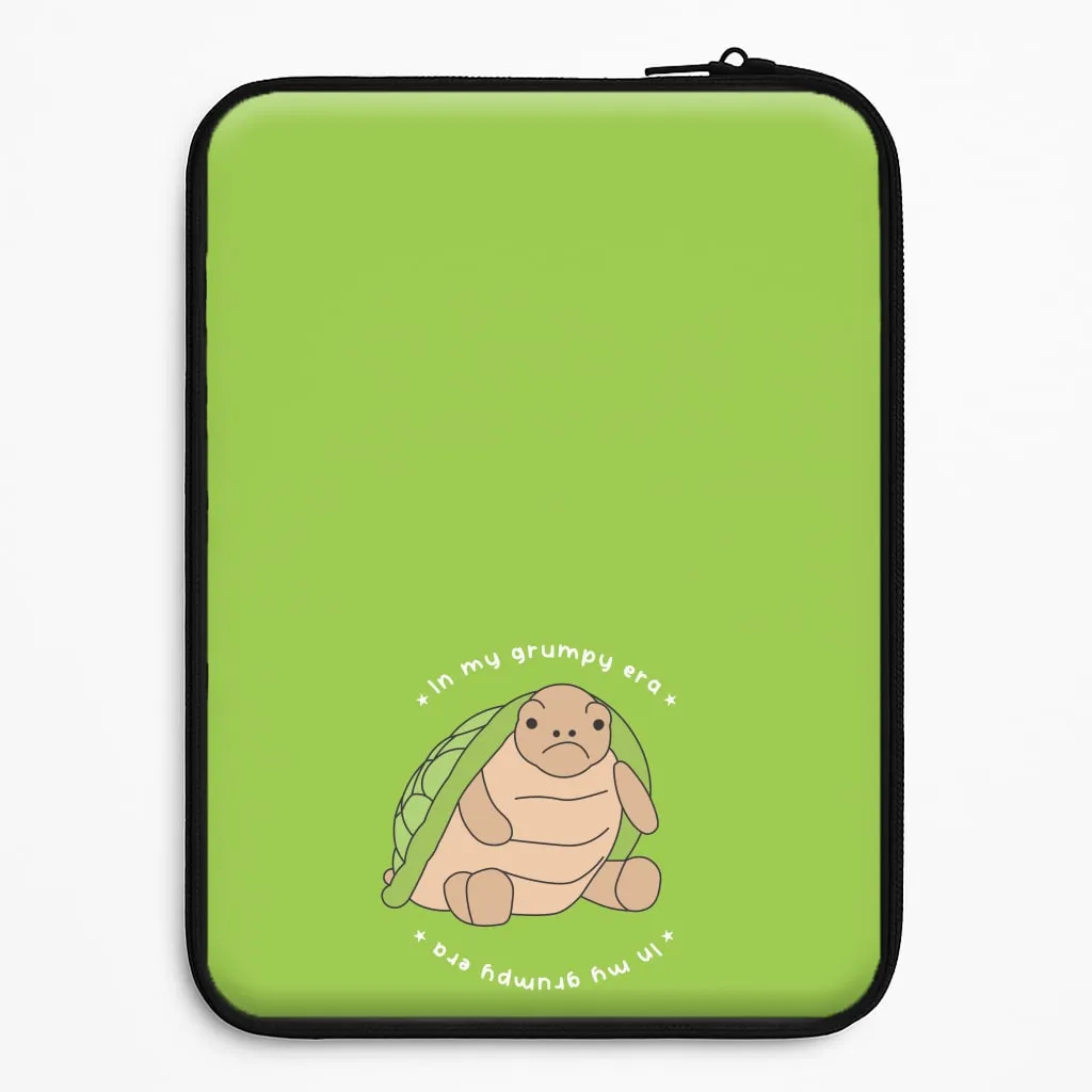 Pocket Ready Grumpy Era Turtle Laptop Sleeve