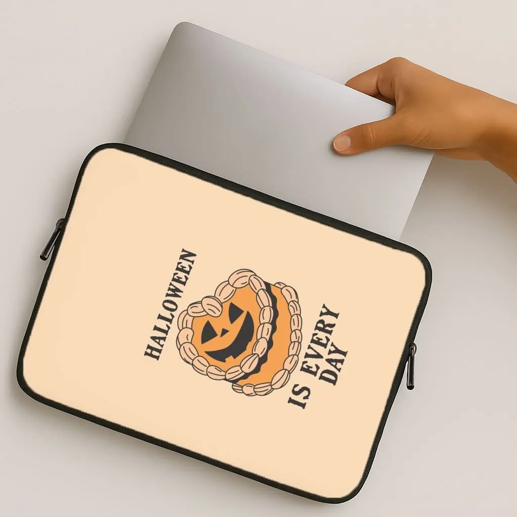 Halloween Is Every Day Laptop Sleeve Lightweight Shell