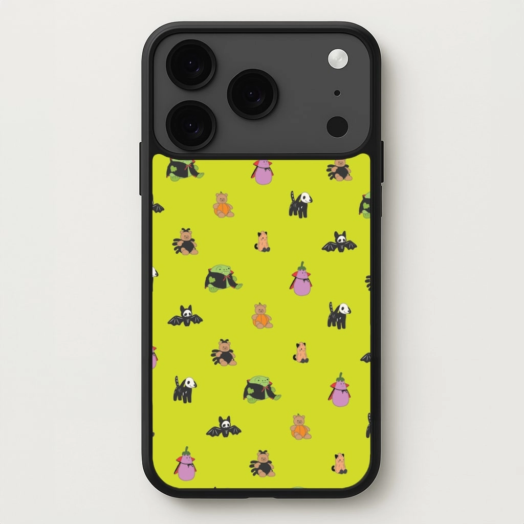 Halloween Plushies Pattern III - Halloween Phone Case Anti glare