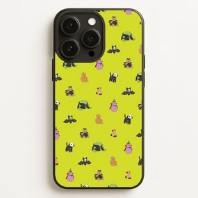 Compact Pattern Halloween Plushies Pattern III - Halloween Phone Case