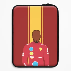 Hamilton In Red Laptop Sleeve Stylish Grip Texture Hybrid Protection