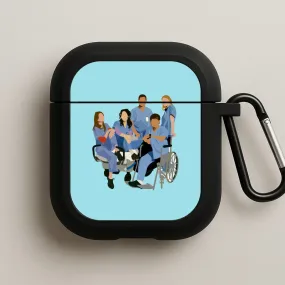 fashion lightweight commuter gradient shell Greys Cast AirPods Case