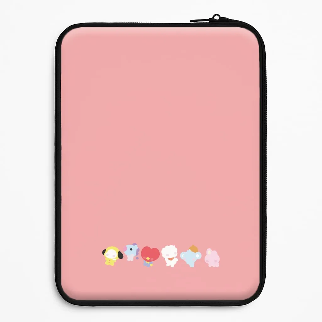 BT21 - K Pop Laptop Sleeve Edge Protection Smooth Grip