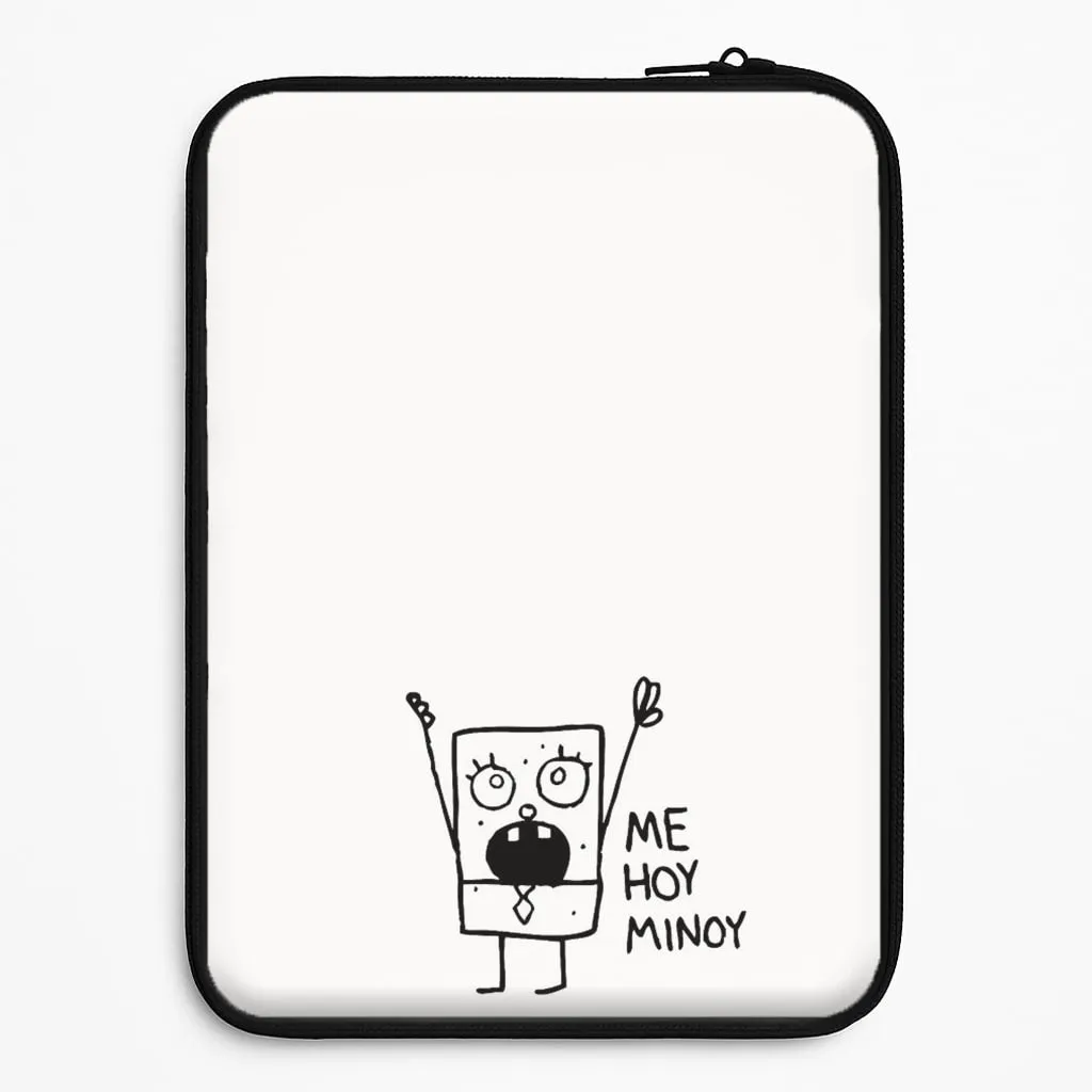 Daily Essential Luxury Texture Design Doodlebob Me Hoy Minoy Laptop Sleeve