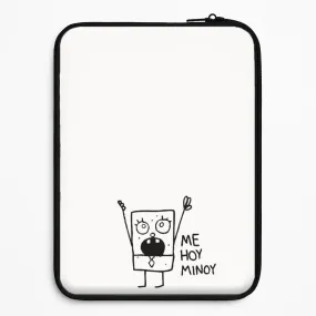 Daily Essential Luxury Texture Design Doodlebob Me Hoy Minoy Laptop Sleeve