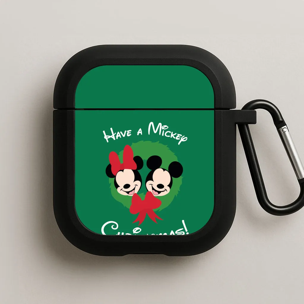 Have A Mickey Christmas AirPods Case airpods case for runners fashion glossy finish