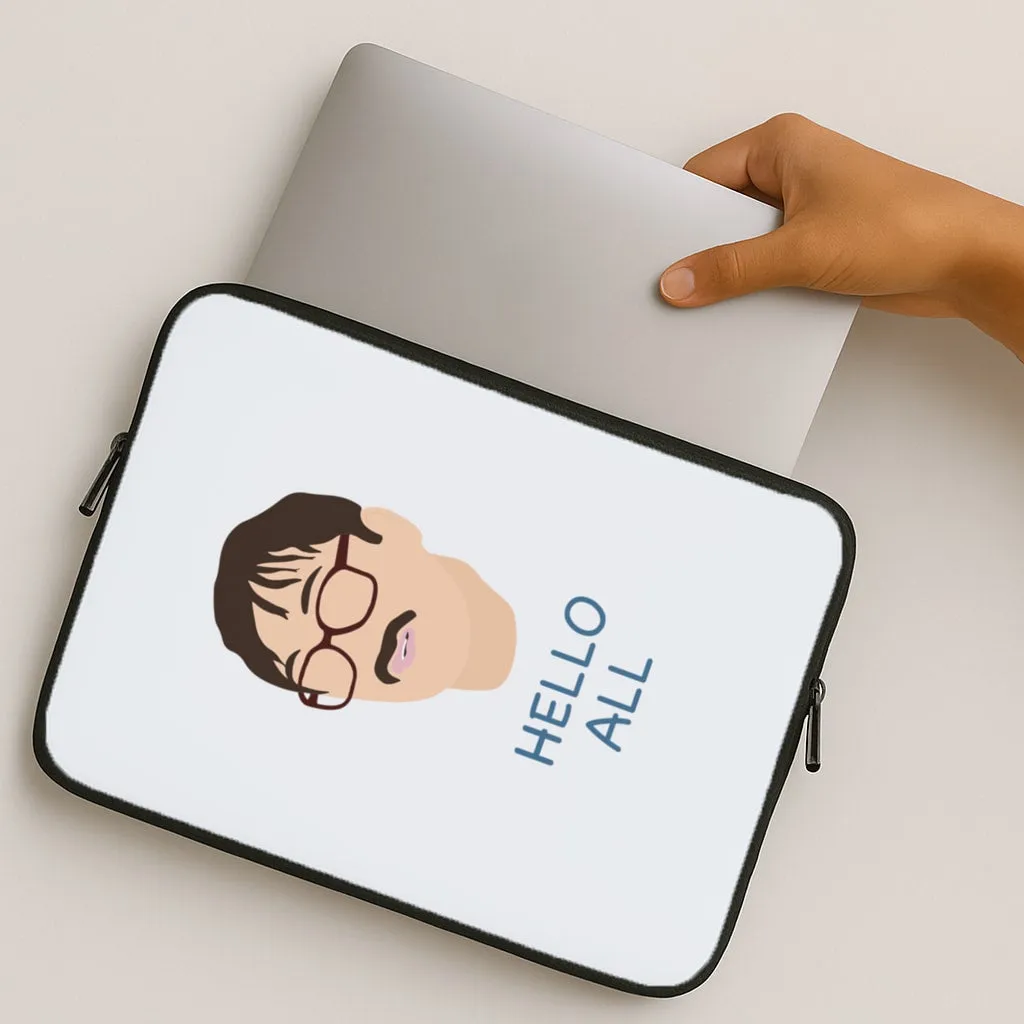 Refined Shield Hello All - FND Laptop Sleeve