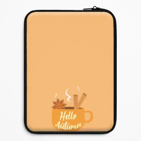 Hello Autumn Laptop Sleeve Comfort Fit Edge