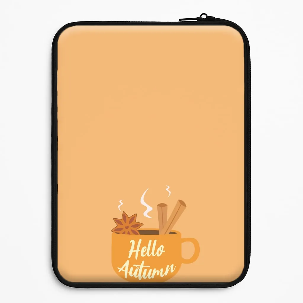 Hello Autumn Laptop Sleeve Comfort Fit Edge