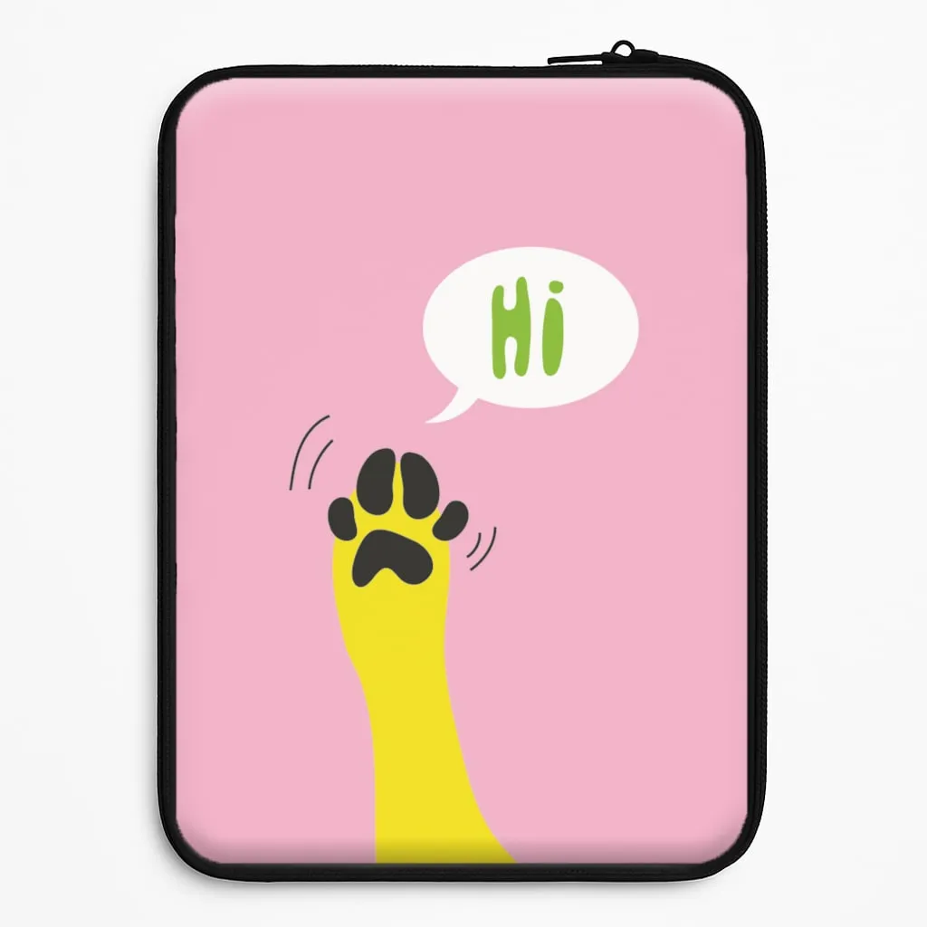 Modern Grip Modern Texture Look Hi - Dog Patterns Laptop Sleeve