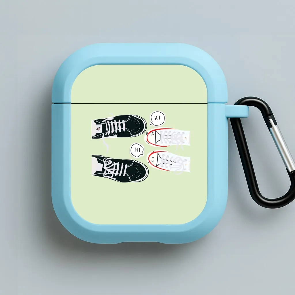 Hi - Heart TV AirPods Case Compact Audio Storage Comfortable Grip Shell