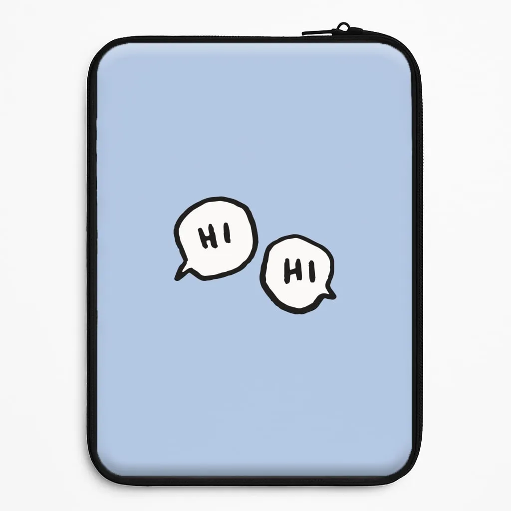 Modern Surface Design Hi Hi - Heart TV Laptop Sleeve