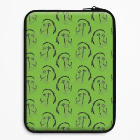 Pocket Friendly Michael Myers Pattern Laptop Sleeve