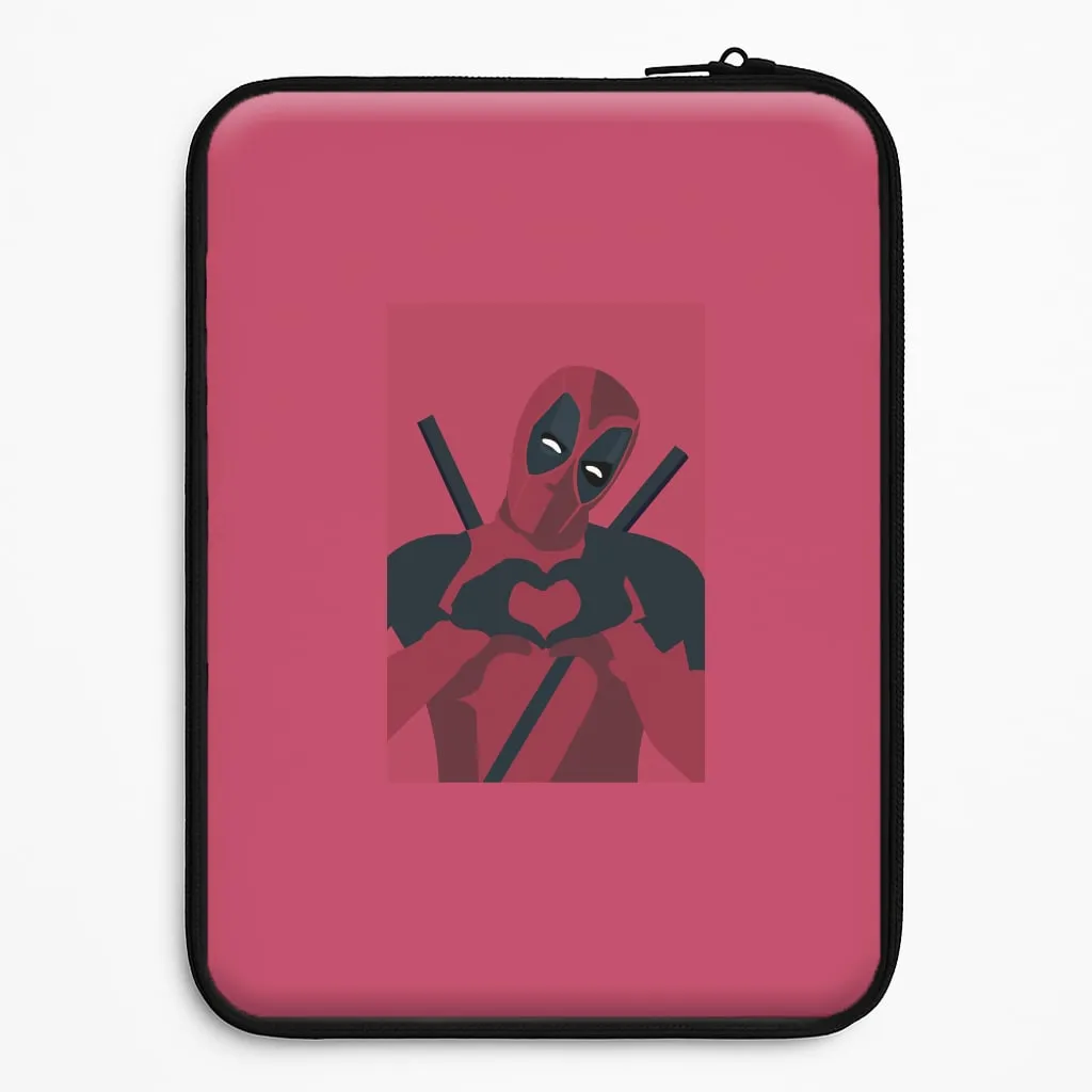 Minimal Design DP heart Laptop Sleeve