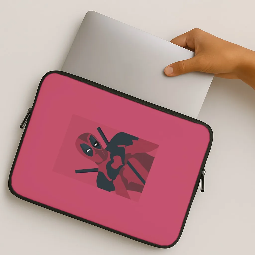 Minimal Aesthetic Touch Long Lasting DP heart Laptop Sleeve