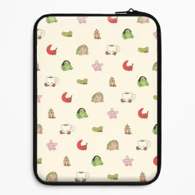Durable Texture Layer Hybrid Material Build Plushies Pattern Laptop Sleeve