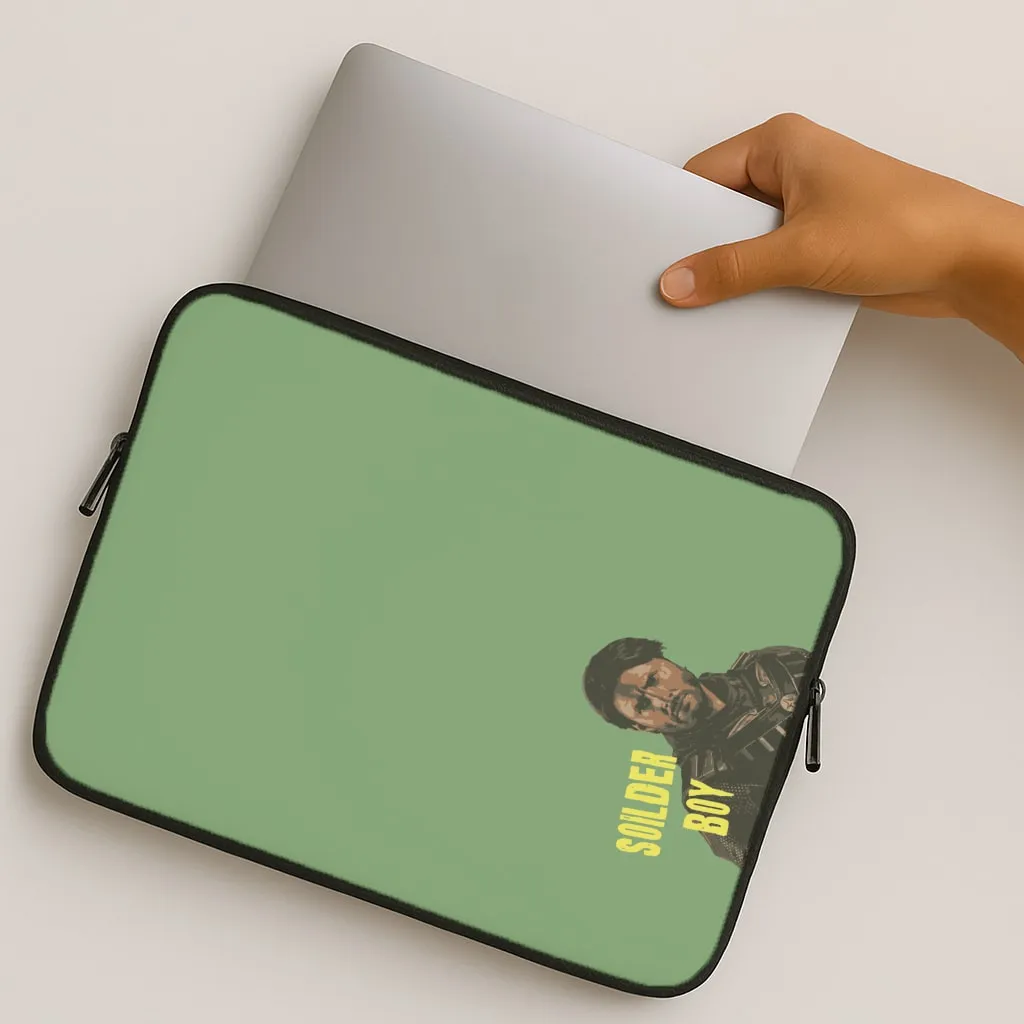 Soldier Boy Laptop Sleeve Soft Edge Detail Premium Style