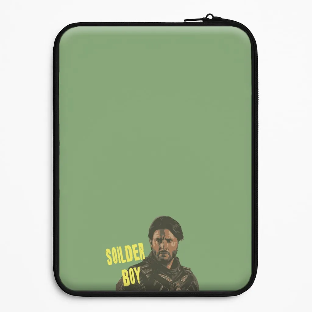Shock Absorption Layer Soldier Boy Laptop Sleeve