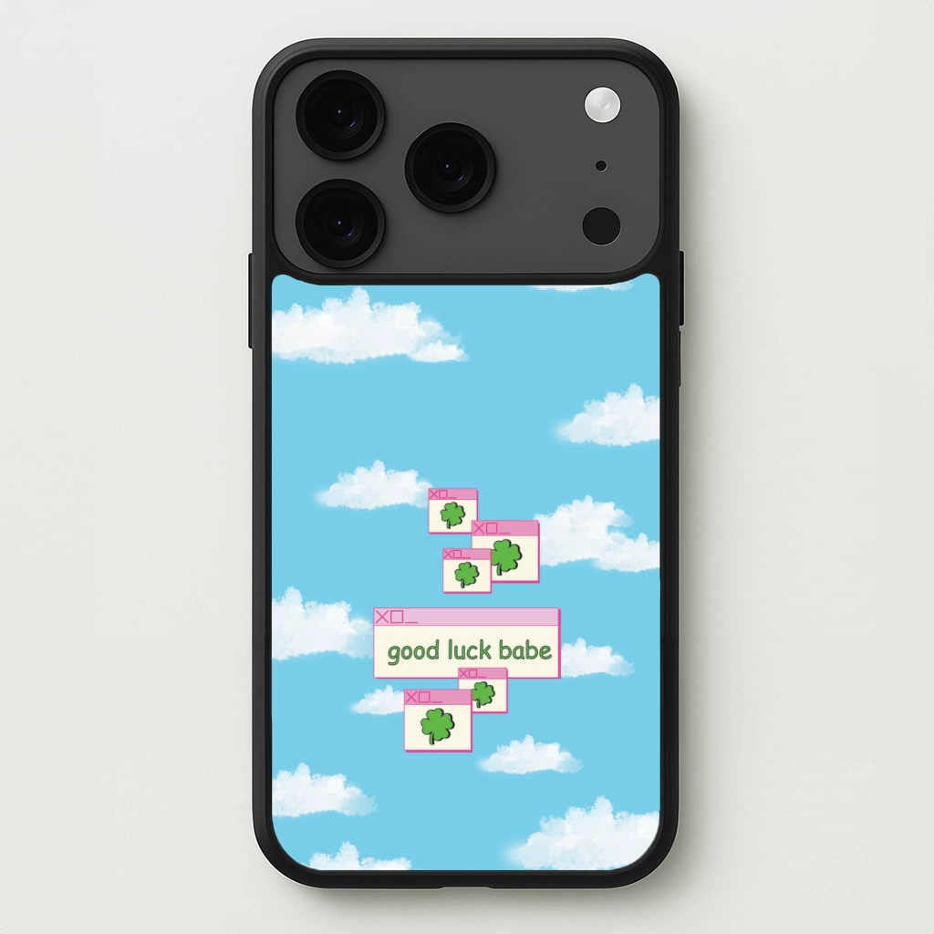 Minimal Look Good Luck Babe - Chappell Phone Case