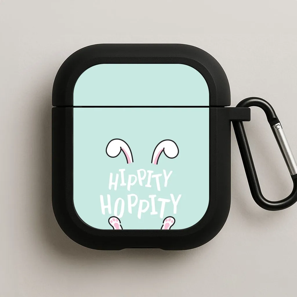 Hippity Hoppity AirPods Case portable travel clip-on airpods protector