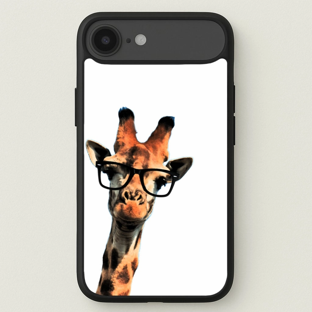 Flexible Grip Texture Hipster Giraffe Tumblr Phone Case