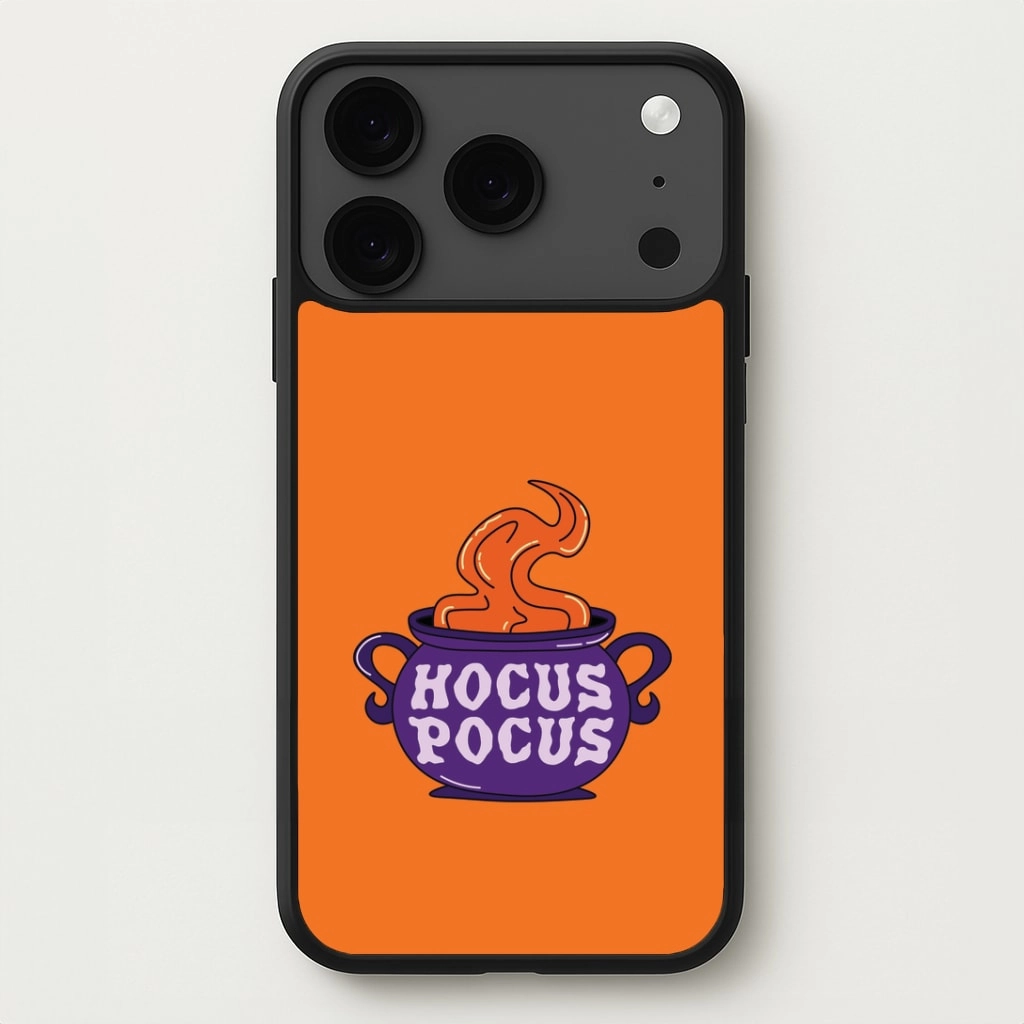 Hocus Pocus Cauldron Phone Case Modern Accessory