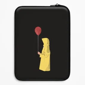 Matte Feel Texture Flexible Build Form Holding Balloon - Clown Laptop Sleeve