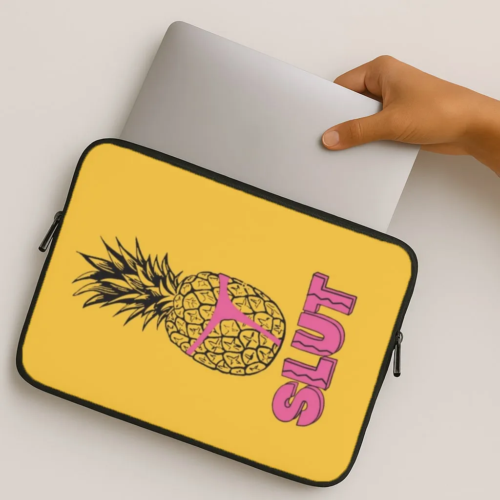 Shock shield Holt's Pineapple Shirt Design - B99 Laptop Sleeve