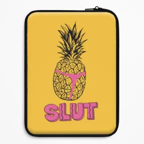 Holt's Pineapple Shirt Design - B99 Laptop Sleeve clean design Marble finish