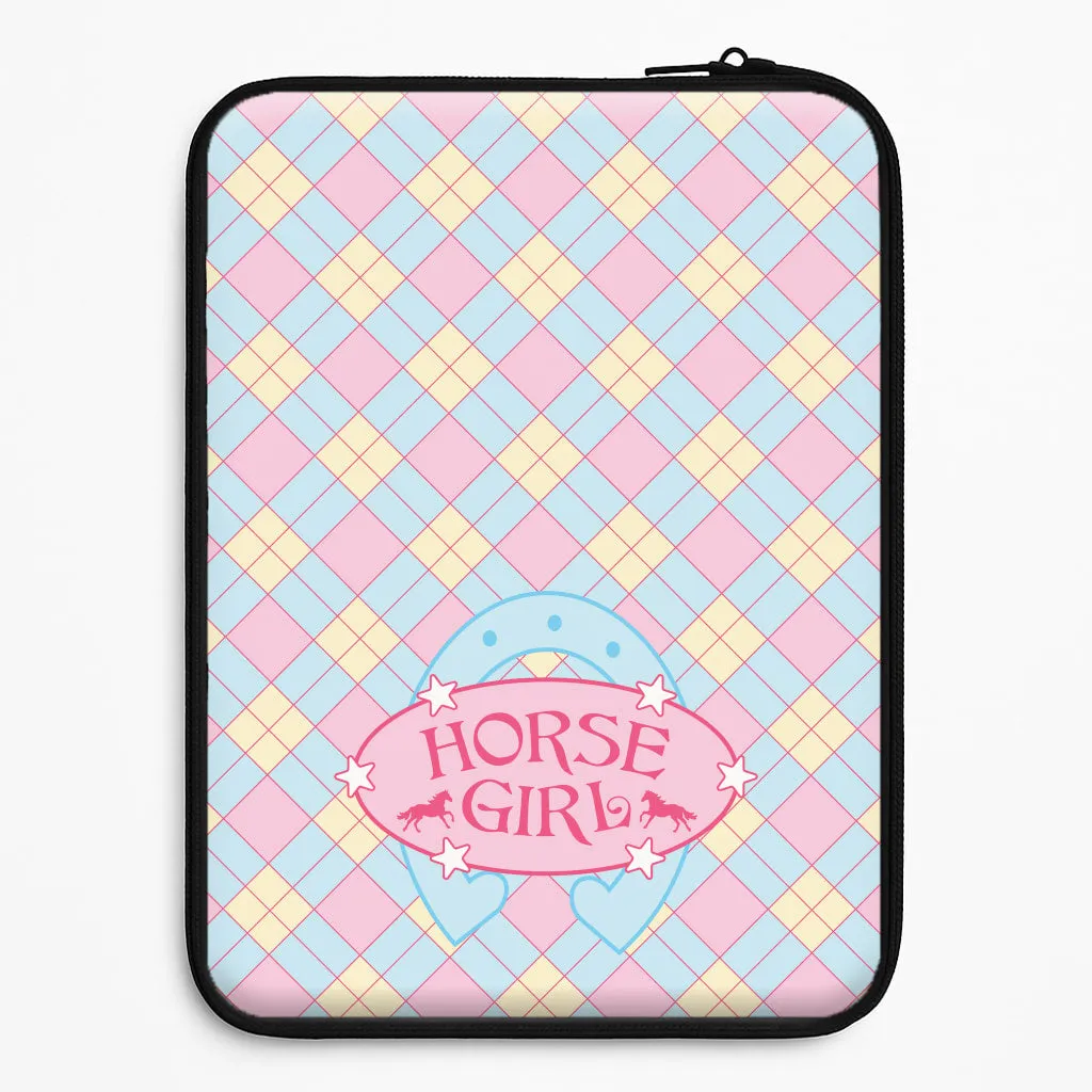 Horse Girl - Horses Laptop Sleeve Grip Texture