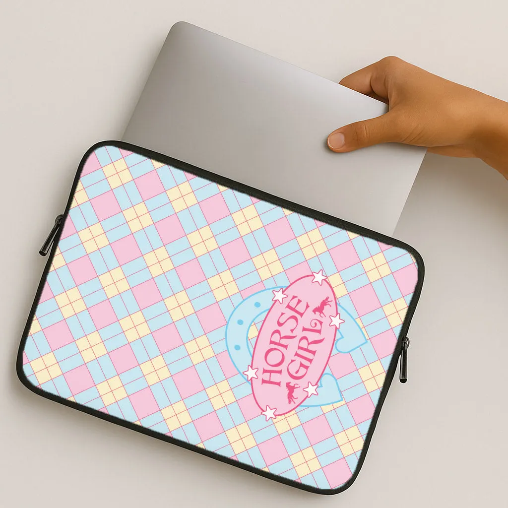Affordable option Sleek Appearance Horse Girl - Horses Laptop Sleeve