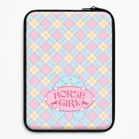 Horse Girl - Horses Laptop Sleeve Grip Texture