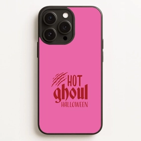 Cushioned Edge Hot Ghoul Halloween Phone Case