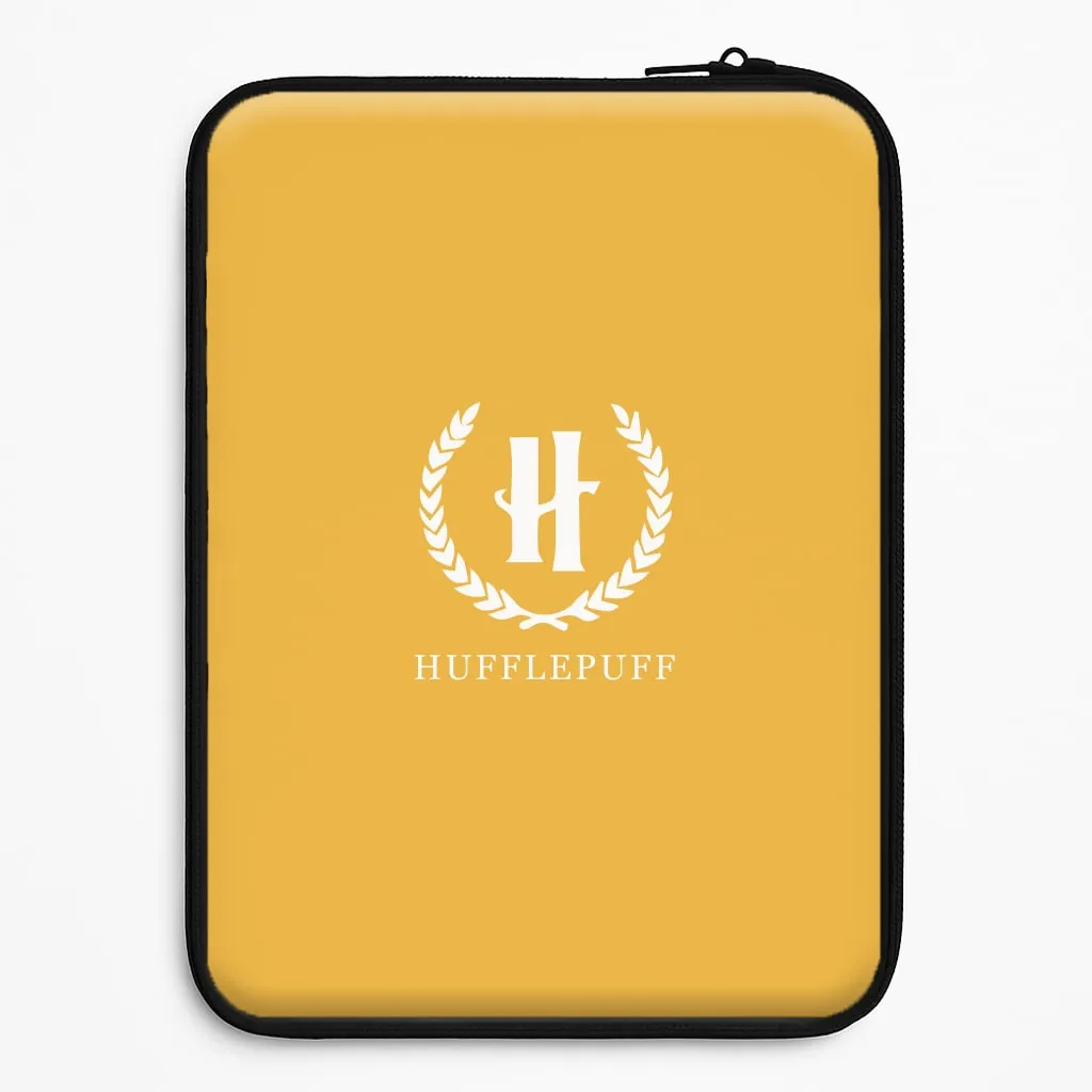 Hufflepuff Laptop Sleeve Gloss Texture Matte Texture Finish