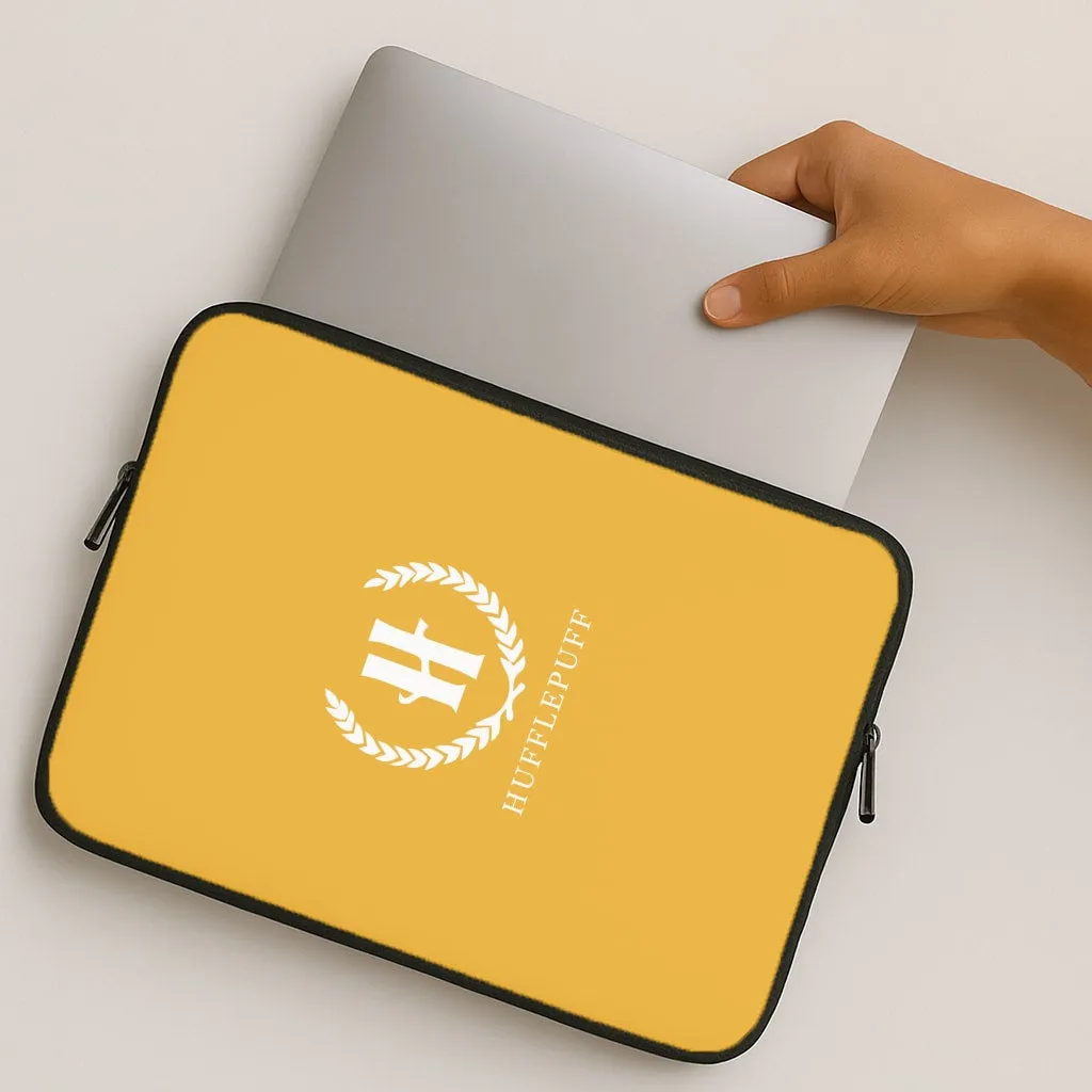 Protective Layering Hufflepuff Laptop Sleeve