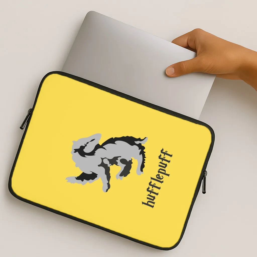 Hufflepuff Laptop Sleeve Practical Design Everyday Accessory