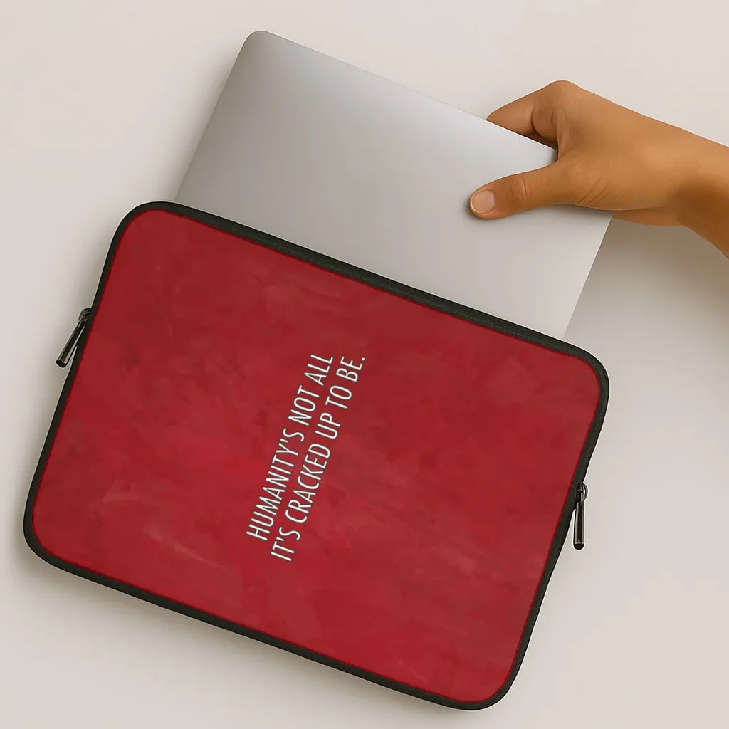 Compact Protection Humanity - VD Laptop Sleeve