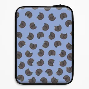 Clear Protection Elegant Texture Oreos - Biscuits Patterns Laptop Sleeve