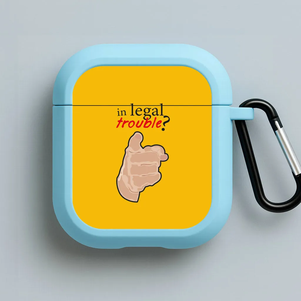 sleek ergonomic pocket airpods cover In Legal Trouble? - Better Call Saul AirPods Case