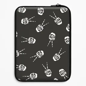 Creative Artwork Skeleton Fingers - Halloween Laptop Sleeve