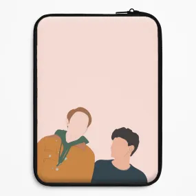 Nick And Charlie - Heart TV Laptop Sleeve Vivid Detail Smooth Look