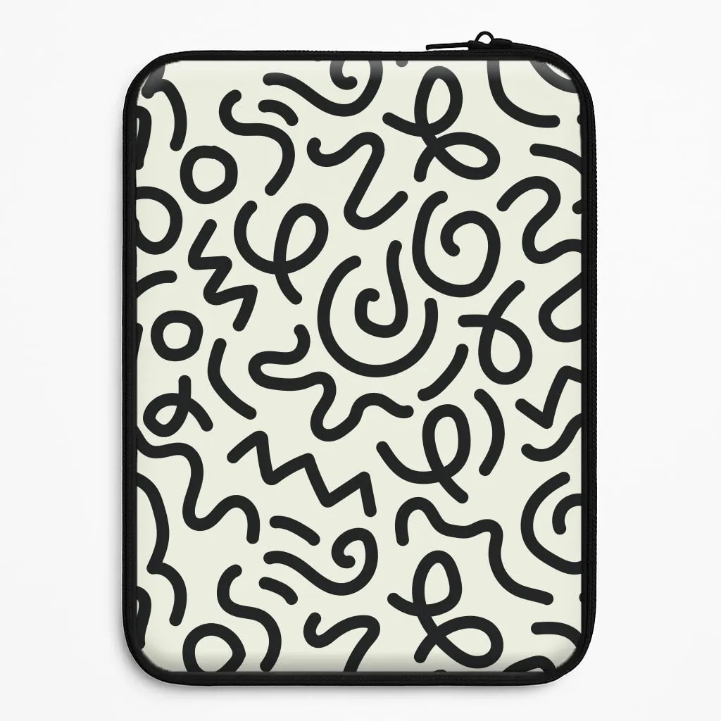 Flexible Touch Trendy Finish Abstract Patterns 28 Laptop Sleeve