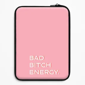 Protective Form Fit Modern Accent Bad Bitch Energy - Hot Girl Summer Laptop Sleeve