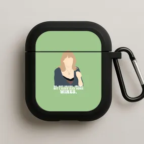 flexible drop proof shell I Have Had Some Wines AirPods Case